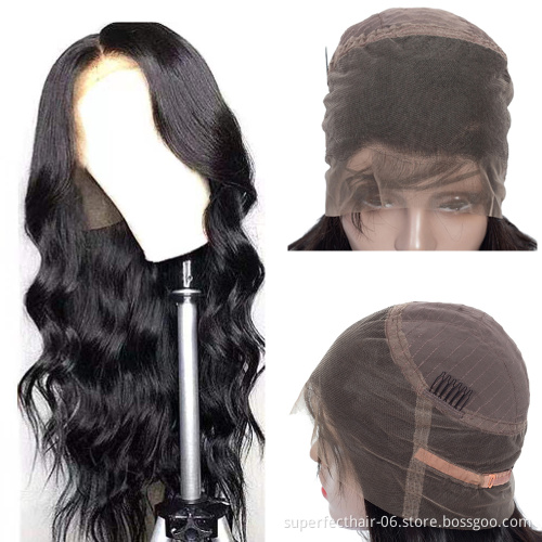 360 Lace Frontal Human Hair Wigs Wholesale Brazilian Virgin Hair for Black Women Human Hair Wigs